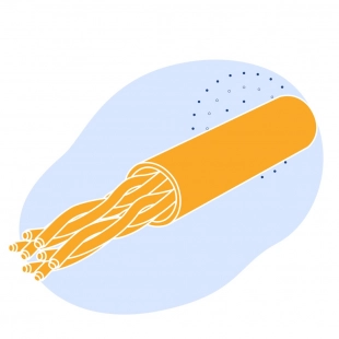 Кабель связи бронированный 30 пар 0.4 мм ТППэпБ ГОСТ 31943-2012