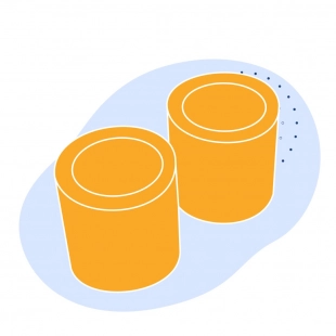 Капролоновая втулка 75х1000 мм белая PA 6