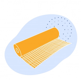 Стальная штукатурная сетка 1х0.25 мм Ст20 ГОСТ 3826-82