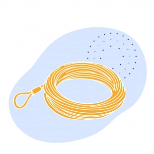 Канат двойной свивки ЛК-3 8.1 мм ГОСТ 7665-80