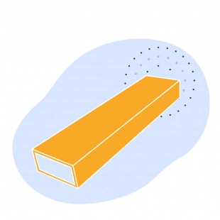 Труба стальная профильная прямоугольная 250х140х6.5 мм 09Г2С ГОСТ 32931-2015