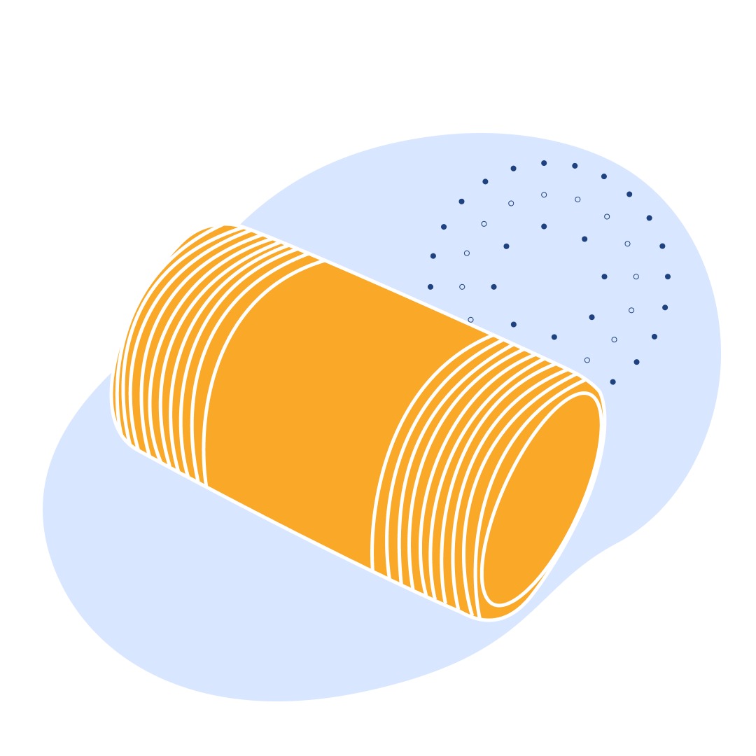 Сгон нержавеющий Ду 65 мм AISI 304