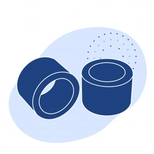 Втулка бронзовая 110 мм БрО10Ф1