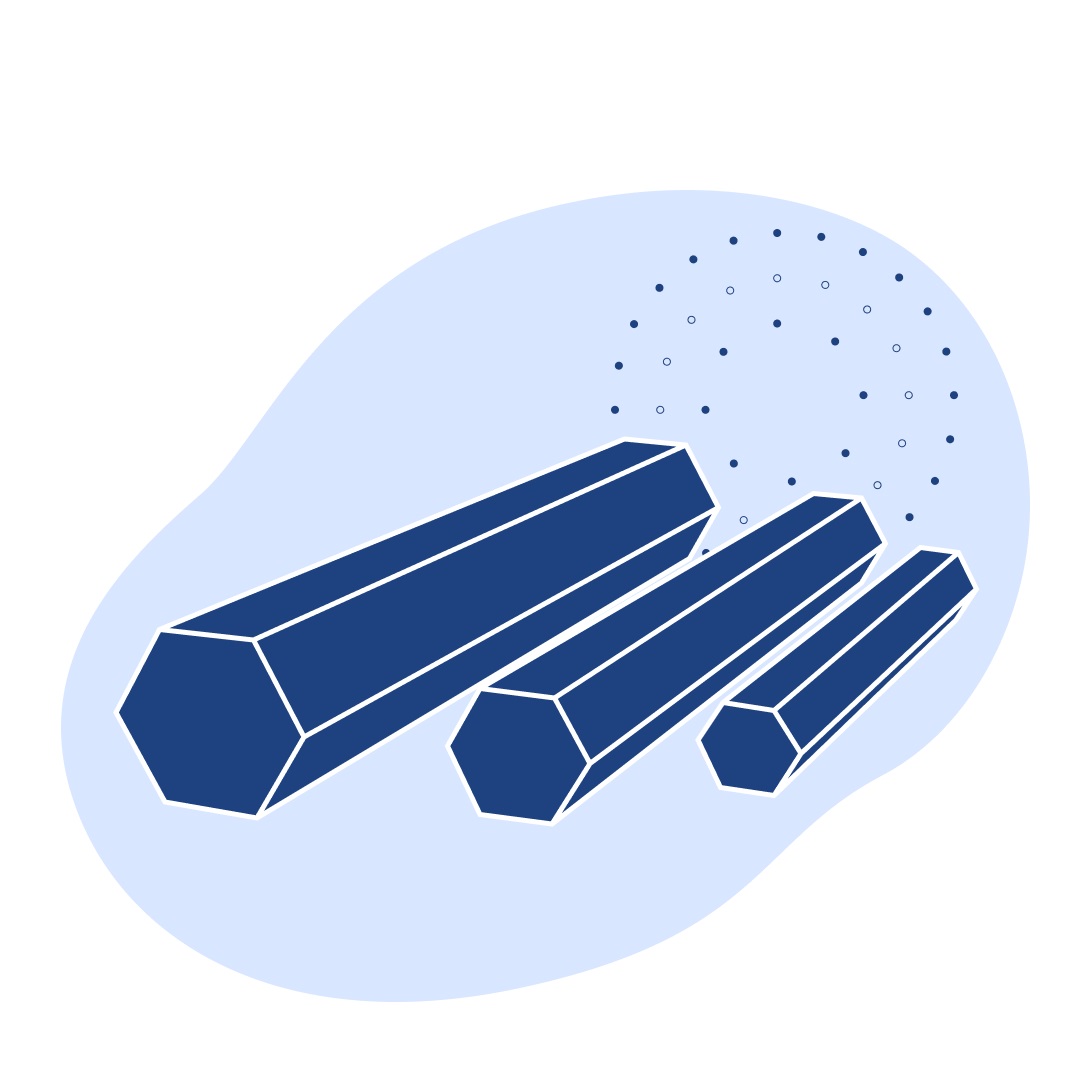 Шестигранник нержавеющий 55 мм 20Х13 ГОСТ 18968-73